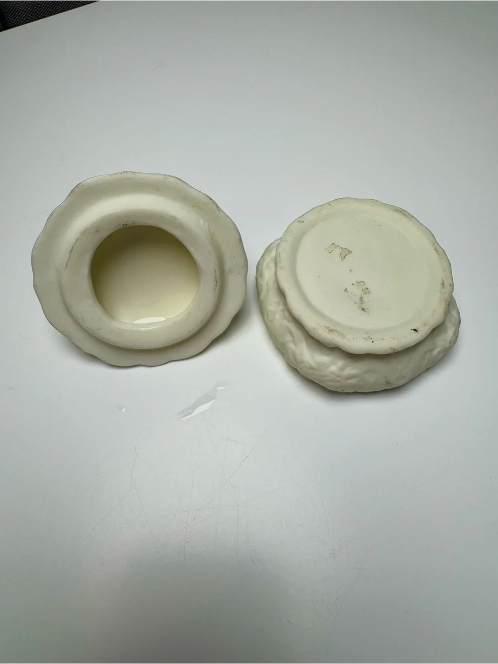 Decorative Cream Rose Ceramic Trinket Box - Home Accents
